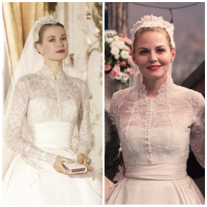 Grace Kelly (left) and Emma Swan (right)