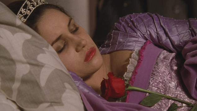 Meghan Markle as Sleeping Beauty